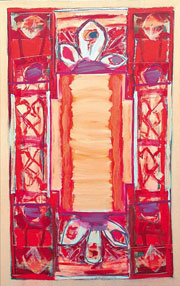 Malerei - Künstler Bernd Schmidt - Bild Tapis 17 fading red glare online kaufen
