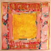 Malerei - Künstler Bernd Schmidt - Bild Tapis 3 magma blues online kaufen