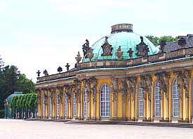 Barock Rokoko Schloss Sanssouci Fassade