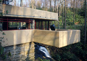 Haus Fallingwater von Frank Lloyd Wright