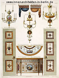 Robert und James Adam - Möbel und Innenausstattung - Details Inneneinrichtung Englischer Adamstil