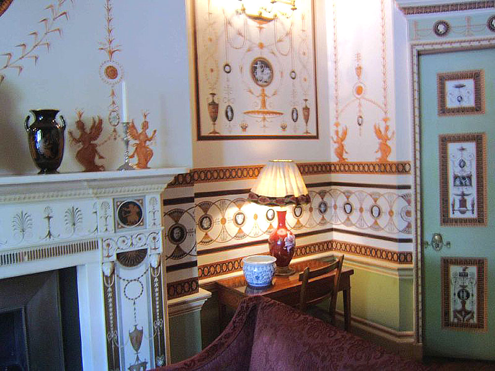 Robert Adam englische Innenarchitektur u. Inneneinrichtung Etruscan Room