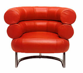 Bauhaus Sessel - Bibendum Chair - Entwurf Eileen Gray