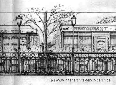 Cafe Einrichtung Innenarchitektur Design Restaurant Berlin